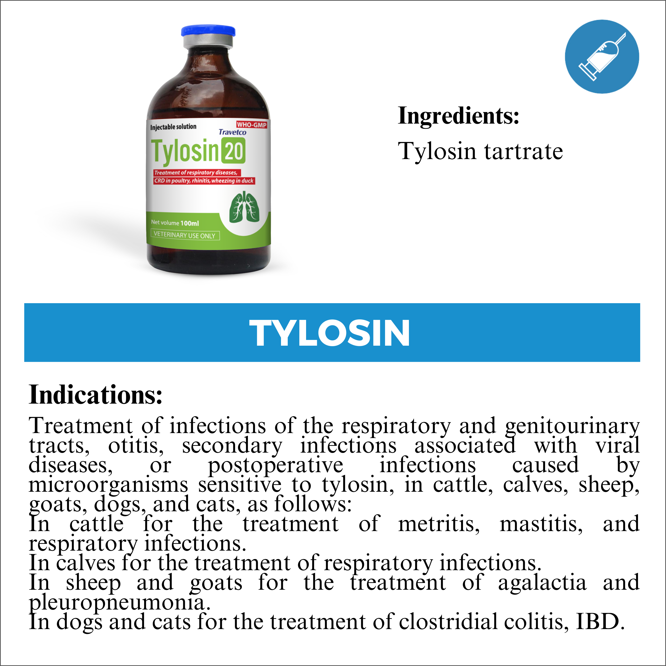 Tylosin Injection